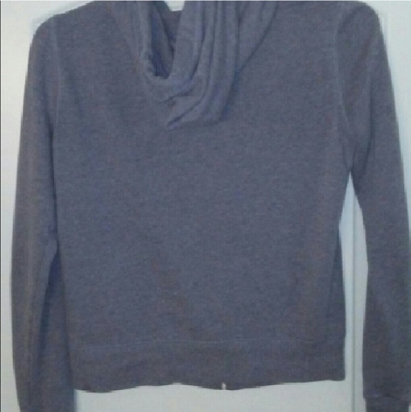 Victoria's Secret PINK zip up jacket grey black - Picture 2 of 2